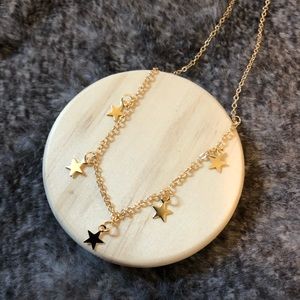 Stella Dainty Star Choker Necklace